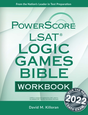 The Powerscore LSAT Logic Games Bible Workbook: 2019 Edition (Powerscore LSAT Bible) Cover Image