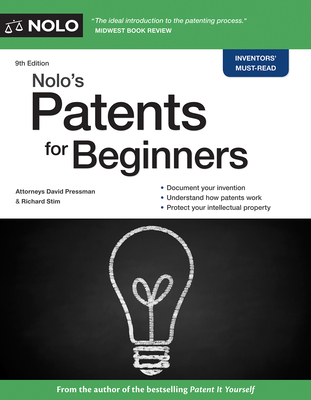 Nolo's Patents for Beginners: Quick & Legal Cover Image