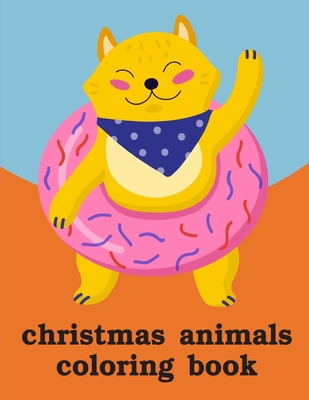 Cute Animal Coloring Book for Adults: Coloring Pages Christmas