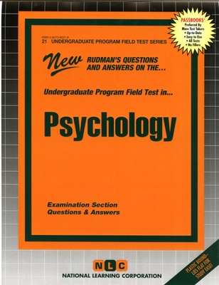 PSYCHOLOGY: Passbooks Study Guide (Undergraduate Program Field Tests (UPFT)) By National Learning Corporation Cover Image
