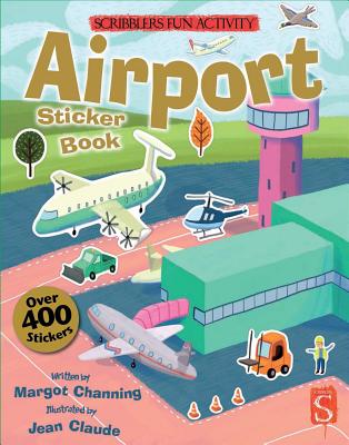 Airport Sticker Book (Scribblers Fun Activity) Cover Image