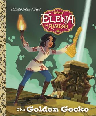 The Golden Gecko (Disney Elena of Avalor) (Little Golden Book) Cover Image