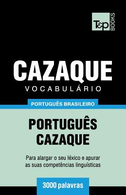 Vocabulário Português Brasileiro-Cazaque - 3000 palavras Cover Image