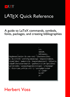 LaTeX Quick Reference By Herbert Voss Cover Image