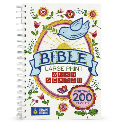 Bible Large Print Word Search (Brain Busters)