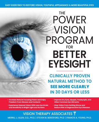 The Power Vision Program for Better Eyesight: Clinically Proven Natural Method to See More Clearly in 30 Days or Less By Steven M. Beresford, Merrill J. Allen, Francis A. Young Cover Image