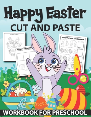 Cut And Paste Preschool Book For Kids: A Fun Scissor Cutting