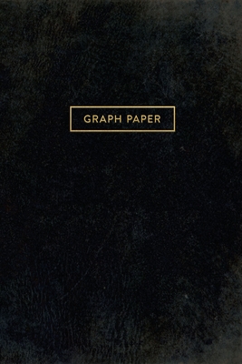 Graph Paper: Executive Style Composition Notebook - Vintage Faded Black Leather Style, Softcover - 6 x 9 - 100 pages (Office Essent By Birchwood Press Cover Image