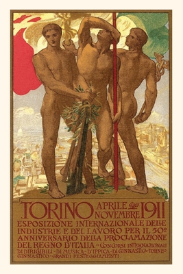 Vintage Journal 1911 Italian Fair Poster Cover Image