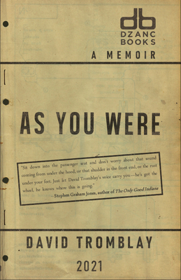 As You Were By David Tromblay Cover Image