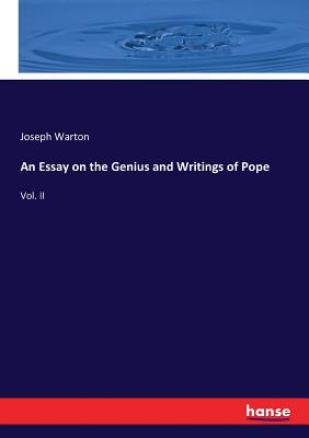 Cover for An Essay on the Genius and Writings of Pope