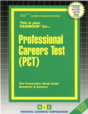 Professional Careers Test (PCT): Passbooks Study Guide (Career Examination Series) By National Learning Corporation Cover Image