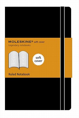 Moleskine Classic Notebook, Extra Large, Ruled, Black, Soft Cover (7.5 x 10) (Classic Notebooks) By Moleskine Cover Image