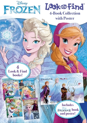 Disney Frozen: Look and Find 4-Book Collection with Poster Cover Image