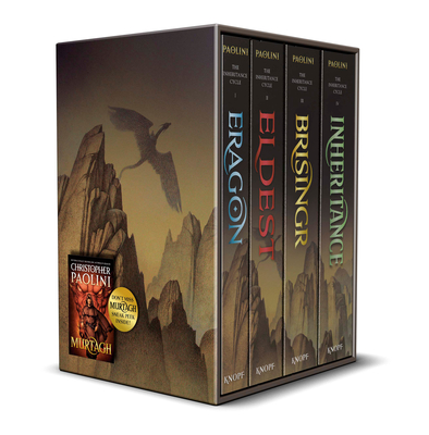 The Inheritance Cycle 4-Book Trade Paperback Boxed Set: Eragon; Eldest; Brisingr; Inheritance By Christopher Paolini Cover Image