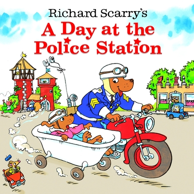 Richard Scarry's A Day at the Police Station (Look-Look)