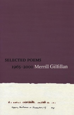 Cover for Selected Poems 1965-2000