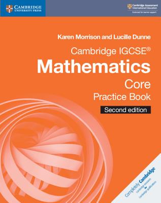Cambridge Igcse(r) Mathematics Core Practice Book (Cambridge International Igcse) Cover Image