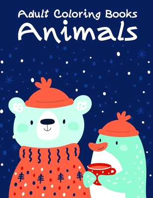 Animal Coloring Book for Adults: Coloring Pages for Boys, Girls