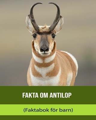 Fakta om Antilop (Faktabok för barn) By Geneva Linus Cover Image