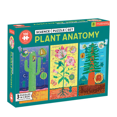 Plant Anatomy Science Puzzle Set By Mudpuppy, Paula McGloin (Illustrator) Cover Image