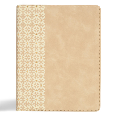CSB Notetaking Bible, Expanded Reference Edition, Cream SuedeSoft LeatherTouch Cover Image