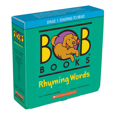 Bob Books - Rhyming Words Box Set | Phonics, Ages 4 and up, Kindergarten, Flashcards (Stage 1: Starting to Read)