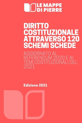 Diritto Costituzionale Attraverso 120 Schemi Schede: Aggiornato al Referendum 2020 e ai temi costituzionali del 2021 Cover Image