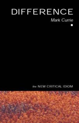 Difference (New Critical Idiom) Cover Image