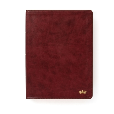 Cover for CSB Tony Evans Study Bible, Burgundy LeatherTouch