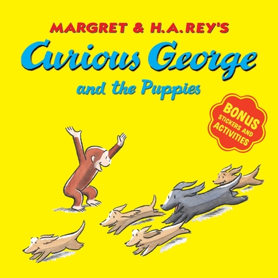 Curious George and the Puppies Cover Image