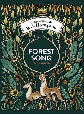 Forest Song Coloring Book Cover Image