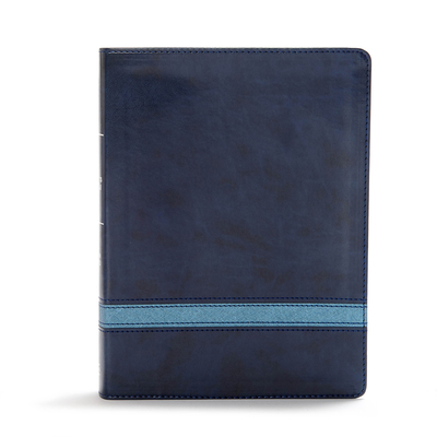 CSB Apologetics Study Bible, Navy LeatherTouch, Indexed By CSB Bibles by Holman Cover Image