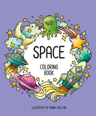 Space: Coloring Book Cover Image