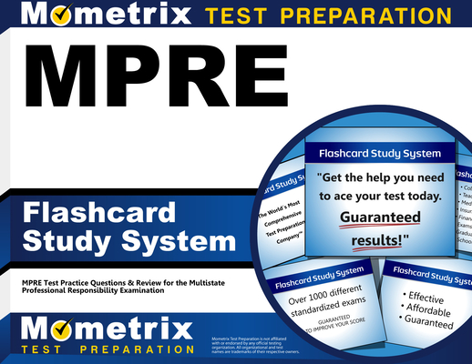 Mpre Flashcard Study System: Mpre Test Practice Questions & Review for the Multistate Professional Responsibility Examination Cover Image