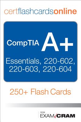 Comptia A+ Flash Cards Online Student Access Code Card (Exam Prep) By David L. Prowse Cover Image
