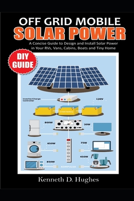 Off Grid Mobile Solar Power DIY Guide: A Concise Guide to Design and Install Solar Power in Your Rvs, Vans, Cabins, Boats and Tiny Homes Cover Image