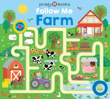 Maze Book: Follow Me Farm (Finger Mazes #1) Cover Image