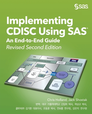 Implementing CDISC Using SAS: An End-to-End Guide, Revised Second Edition (Korean edition) Cover Image