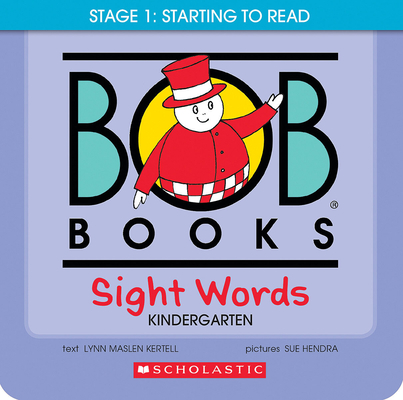 Bob Books - Sight Words Kindergarten Box Set | Phonics, Ages 4 and up, Kindergarten, Flashcards (Stage 2: Emerging Reader) By Lynn Maslen Kertell, Sue Hendra (Illustrator) Cover Image