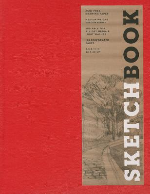 Sketchbook Large Bound Red (Sterling Sketchbooks #11) Cover Image