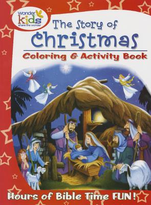The Story of Christmas Coloring and Activity Book Cover Image