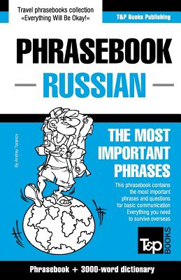English-Russian phrasebook and 3000-word topical vocabulary Cover Image