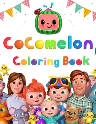 Cocomelon Coloring Book: CoComelon kids coloring book, Wonderful