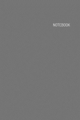 Notebook (6 x 9 inches) 100 Pages Great Gift Idea Grey Color Cover: Interior high-quality white paper By Thomas 4289 Cover Image