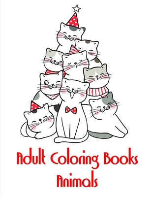 Animal Coloring Book for Adults: A Coloring Pages with Funny and