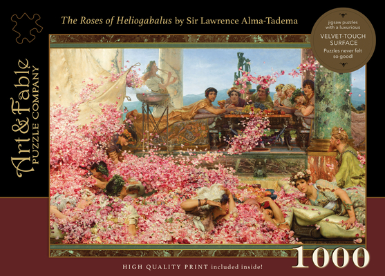 The Roses of Heliogabalus; 1000-PC Puzzle: 1000 Piece Jigsaw Puzzle [With Print] Cover Image