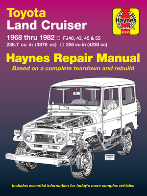 Toyota Land Cruiser Series FJ40, FJ43, FJ45 & FJ55 1968- thru 1982 Haynes Repair Manual (Haynes Manuals)