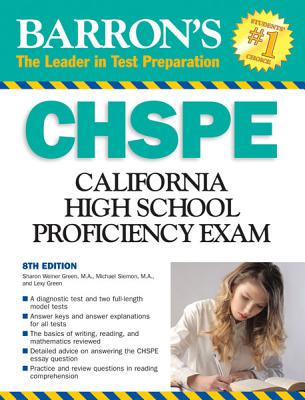Barron's CHSPE: California High School Proficiency Exam Cover Image
