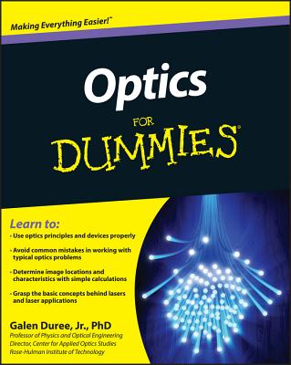 Optics For Dummies By Galen C. Duree Cover Image